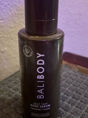 Bali Body Self Tan Body Serum - Brown Bottle with Black Cap